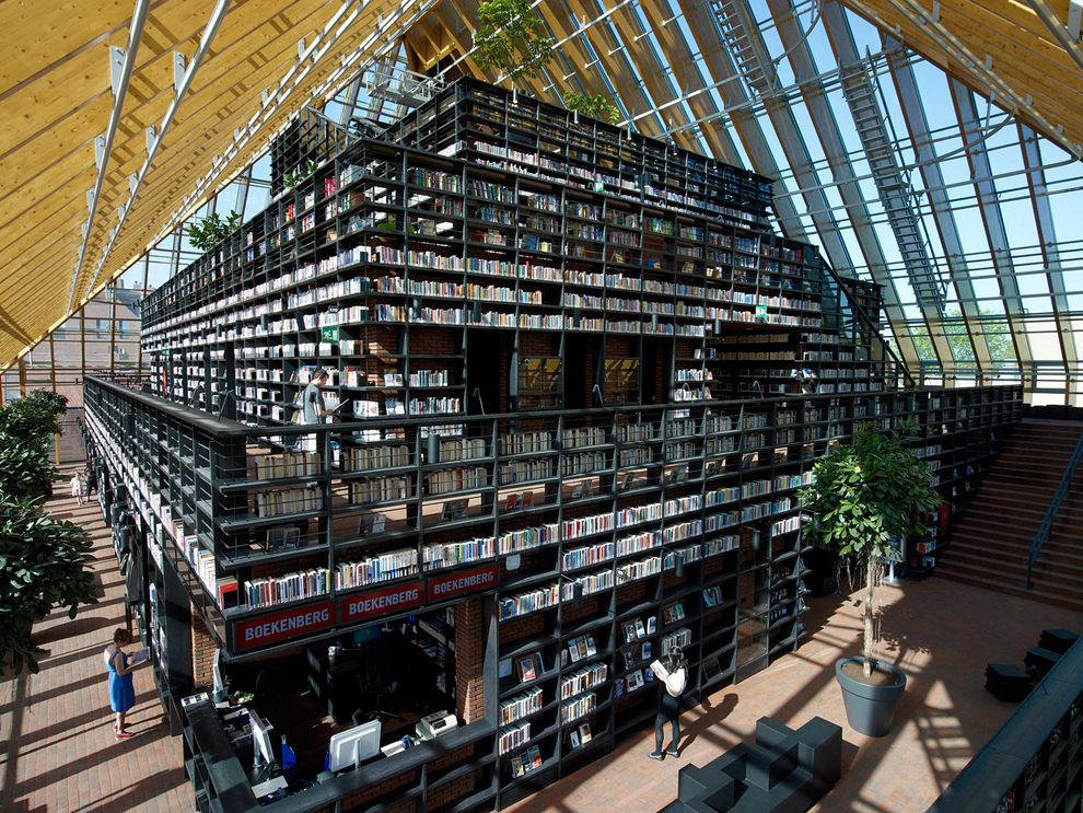 This library in The Netherlands